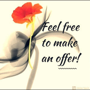 Just Ask! Will consider all reasonable offers!